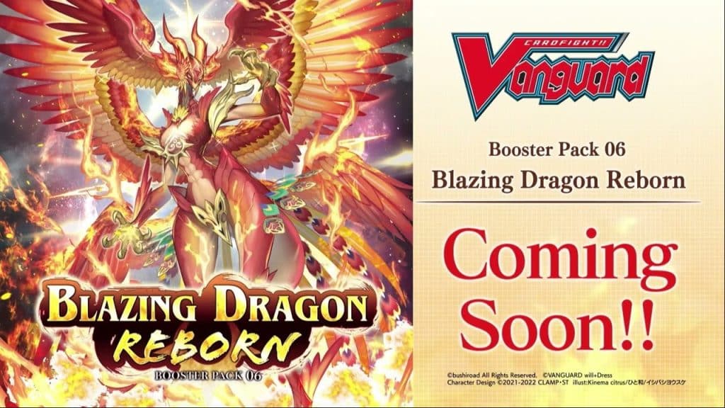 BT06: Blazing Dragon Reborn - Cardfight Vanguard Dear Days