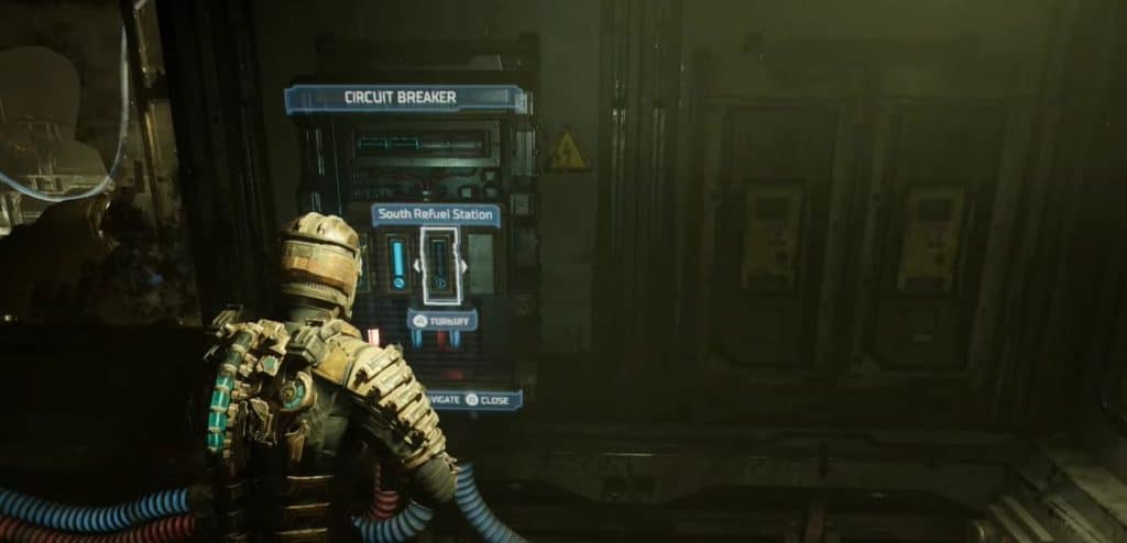 Circuit Breaker Engine Room, Dead Space Remake Chapter 3: Course Correction Walkthrough