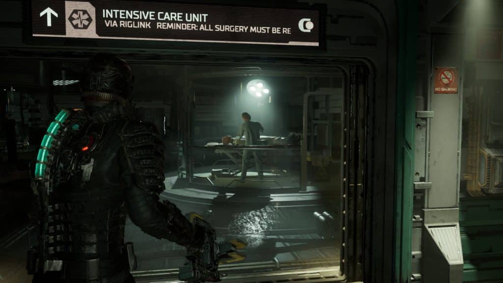 ER Hallway, Dead Space Remake Chapter 2: Intensive Care