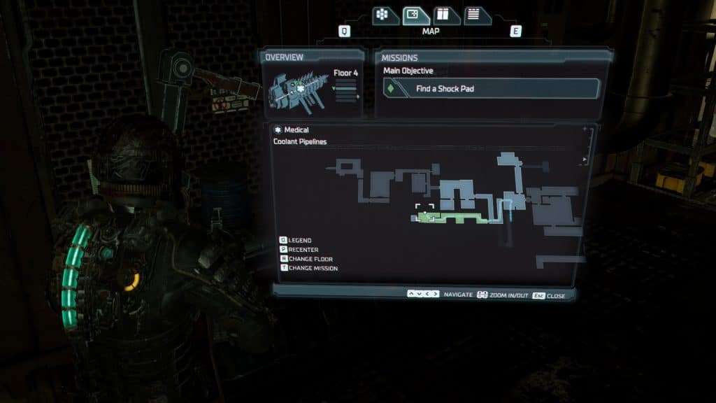 Pulse Round Ammo Schematic Location in Dead Space Remake