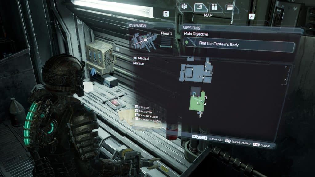 Autopsy Report - Chapter 2 Text and Audio Log Locations in Dead Space Remake