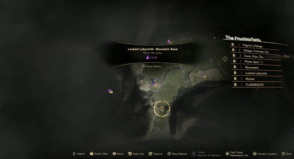 Fain - Forspoken Cloak Locations