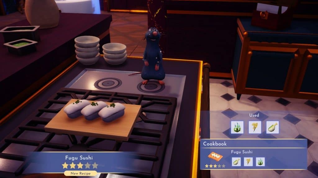 Fugu Sushi in Disney Dreamlight Valley featured