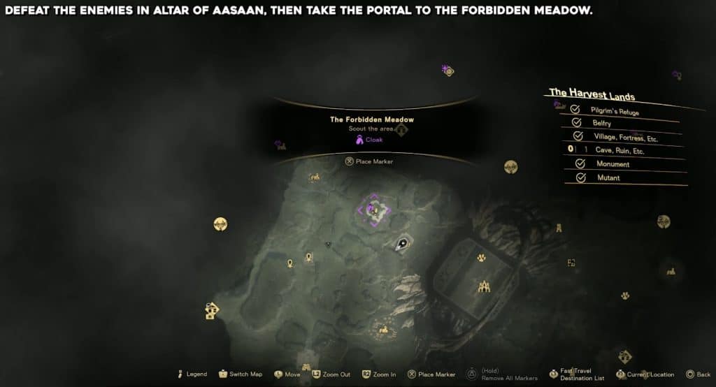 Incomparable - Forspoken Cloak Locations