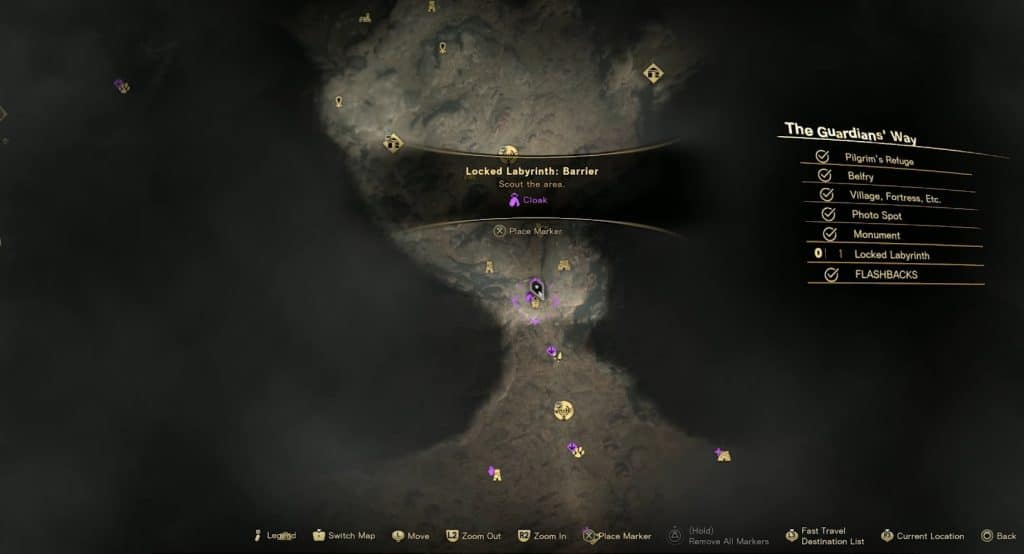 Lief - Forspoken Cloak Locations