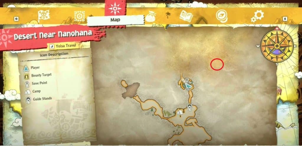 Second Photo Map Location - More Important Than Berries Side Quest One Piece Odyssey