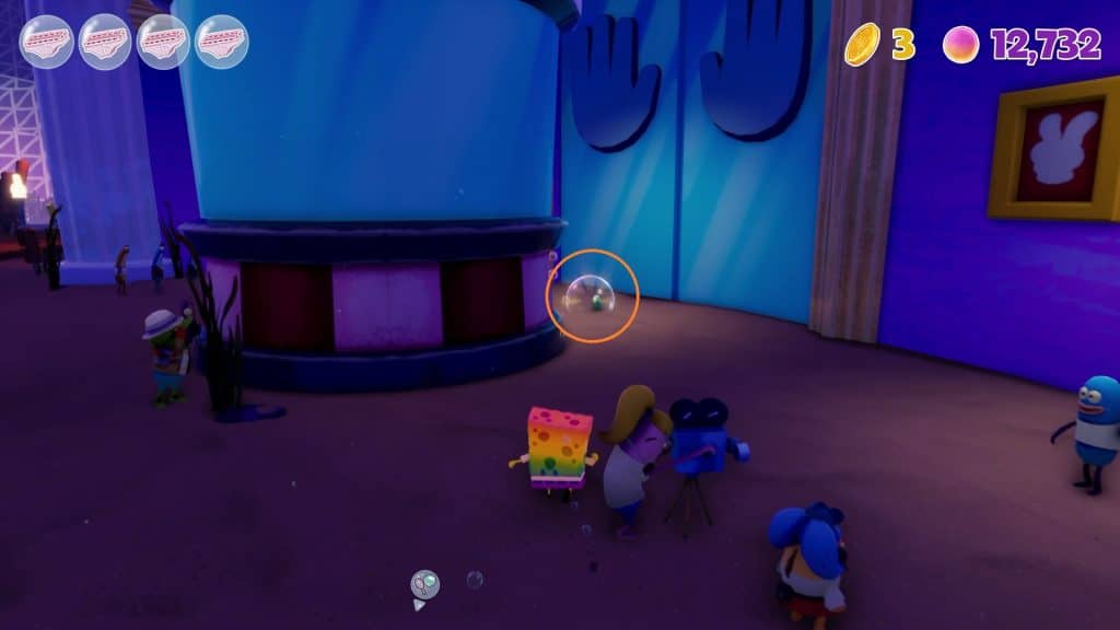 Spot's Hiding Spot Location 3 - SpongeBob SquarePants The Cosmic Shake 1