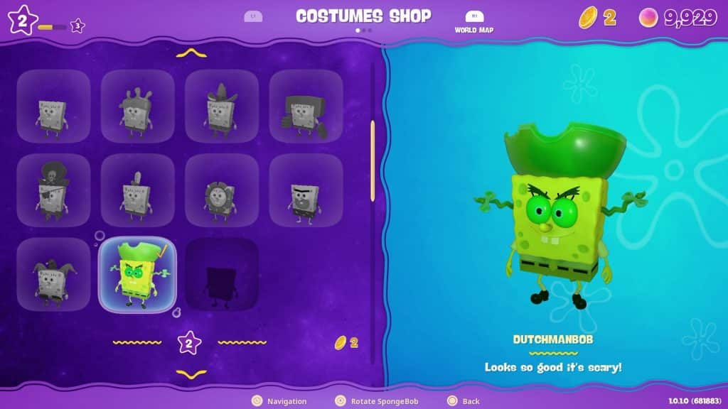 Where to Find Fake Dutchmen in SpongeBob SquarePants The Cosmic Shake