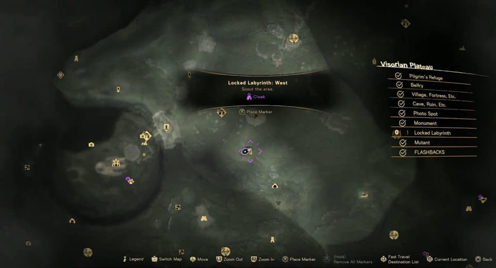 Whilom - Forspoken Cloak Locations