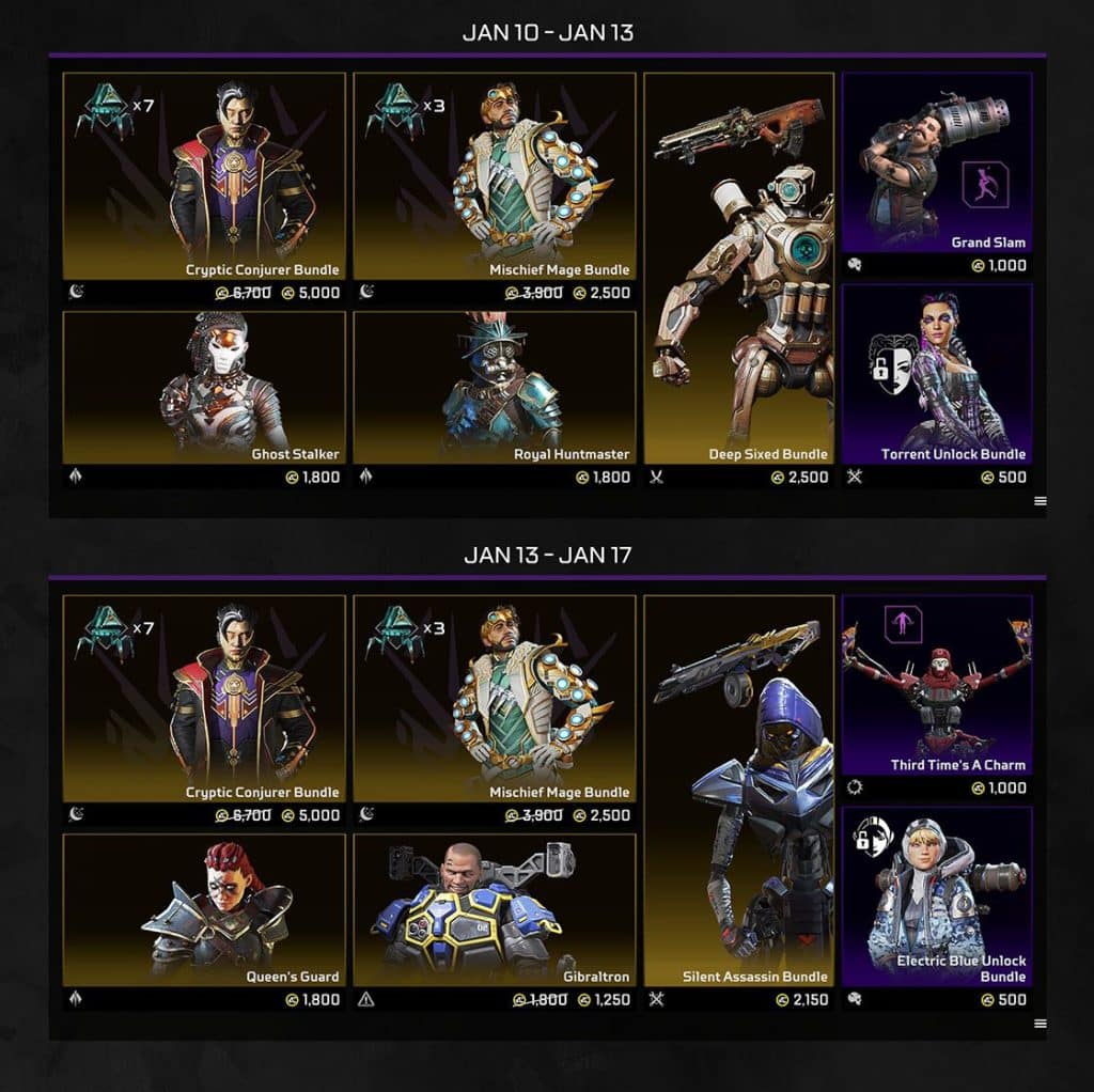 apex legends spellbound collection event