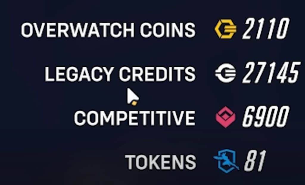 What Are Legacy Credits - Overwatch 2