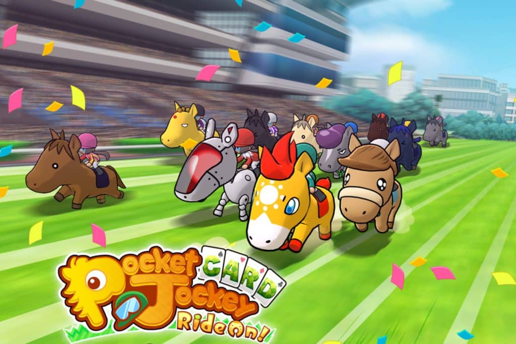 Game Freak and Pocket Card Jockey Ride On