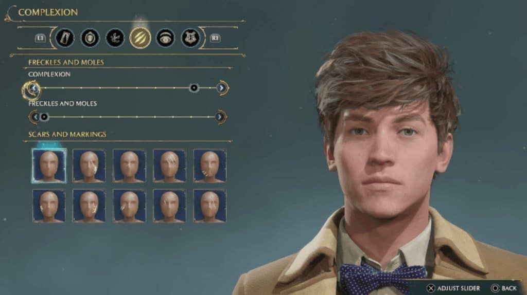 Newt Scamander Character Creation - Hogwarts Legacy