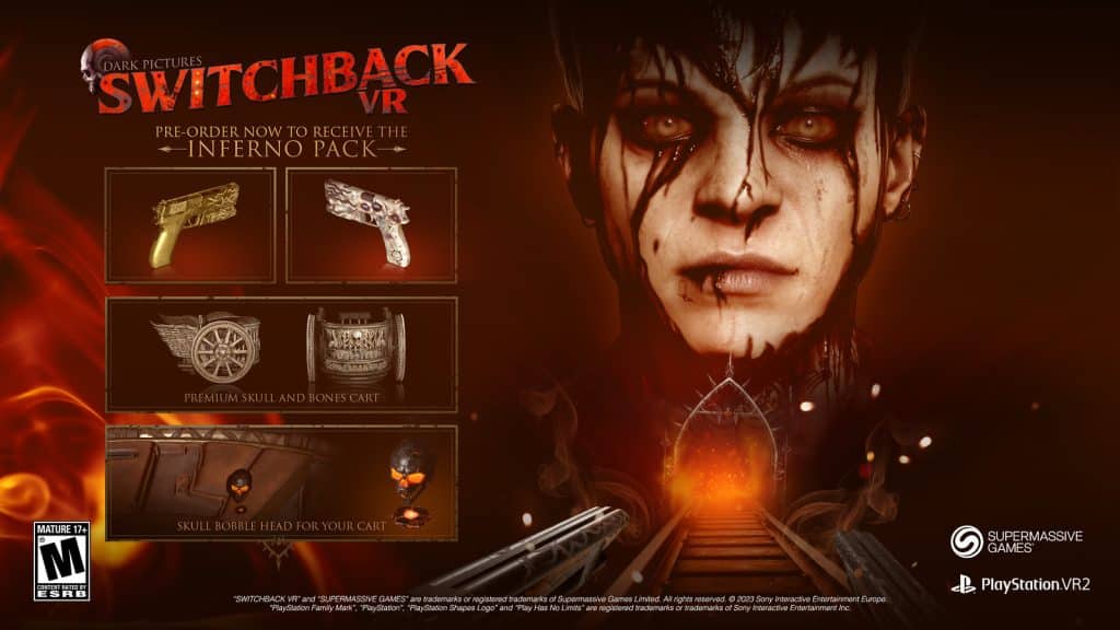 the dark pictures switchback vr preorder bonuses