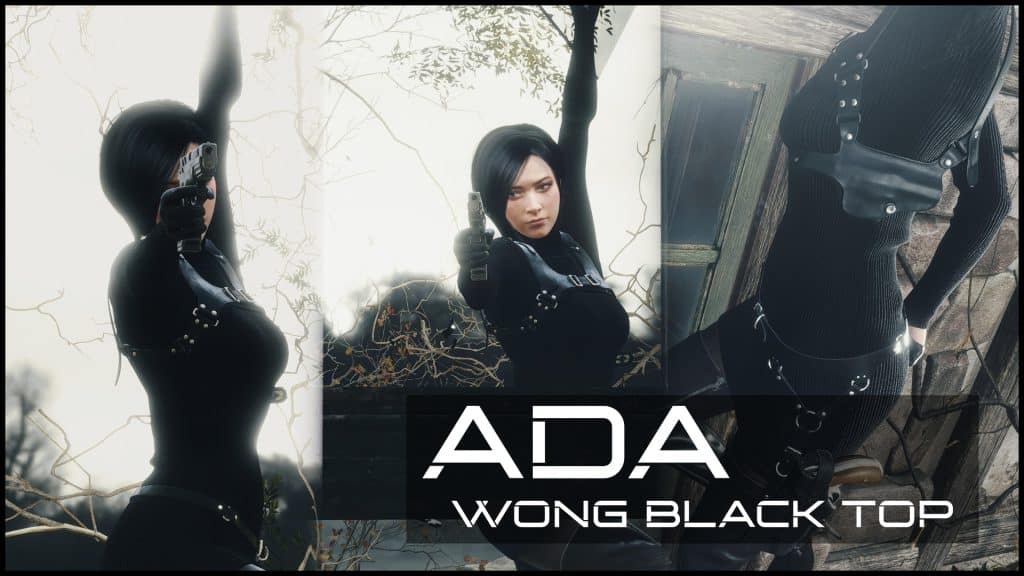 ADA WONG BLACK TOP Mod - Resident Evil 4 Remake