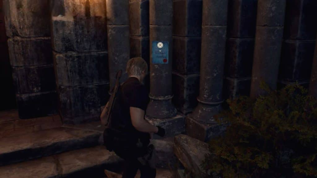 Castle Gate Blue Medallions Locations Resident Evil 4 Remake