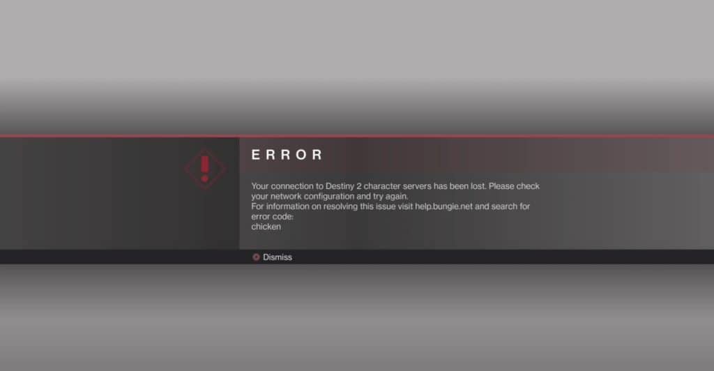 Destiny 2 error code chicken featured