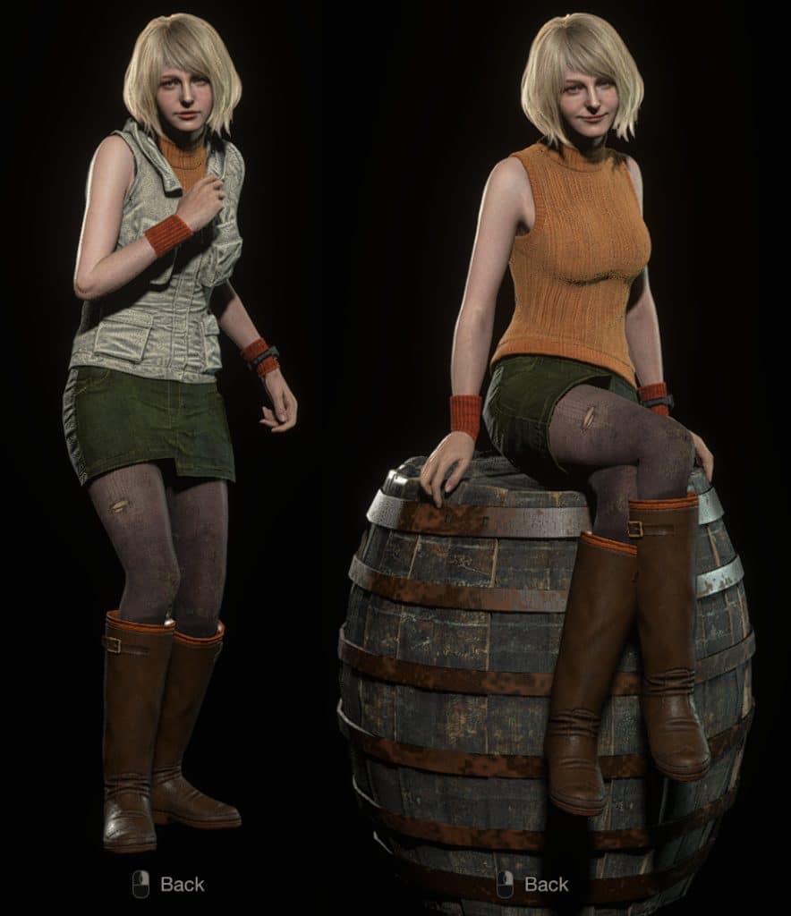 Heather Mason Outfit Mod (Silent Hill) for Ashley - Resident Evil 4 Remake