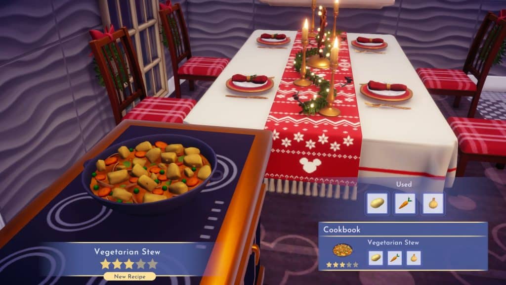 How to make Vegetarian Stew in Disney Dreamlight Valley 1