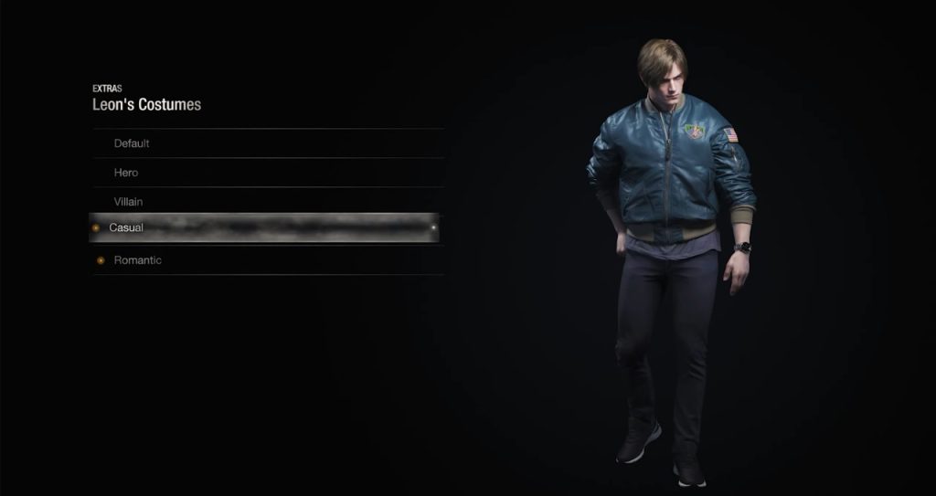 Leon's Casual Outfit Resident Evil 4 Remake