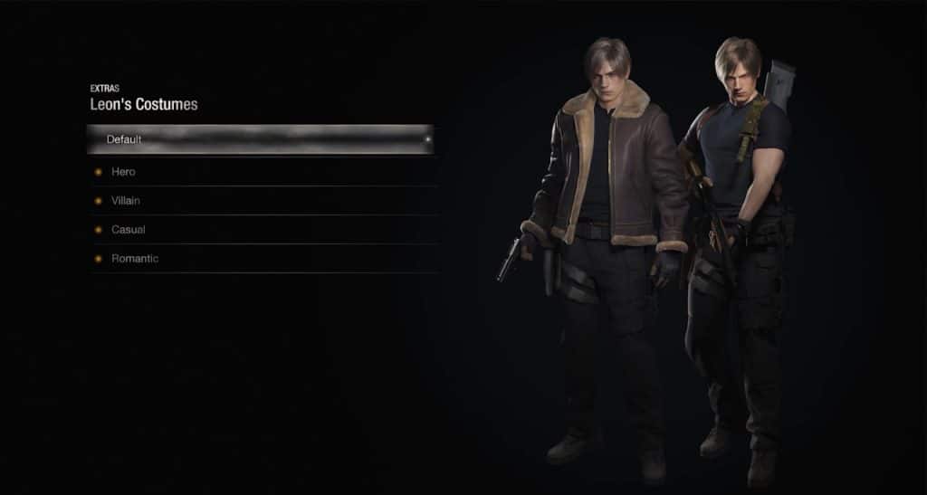 Leon's Default Brown Coat Outfit