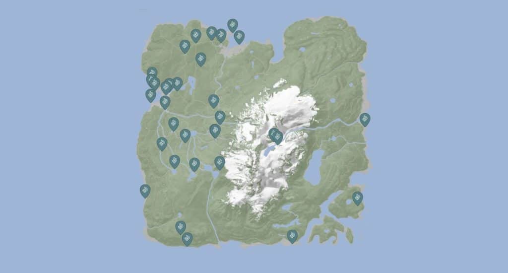 Sons of the Forest Rope Locations