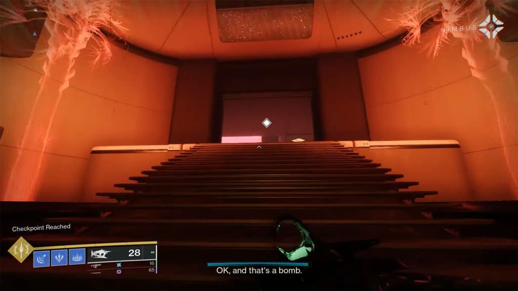 Find a Way Out of the Building - Destiny 2 Lightfall Campaign Breakneck Mission Objective