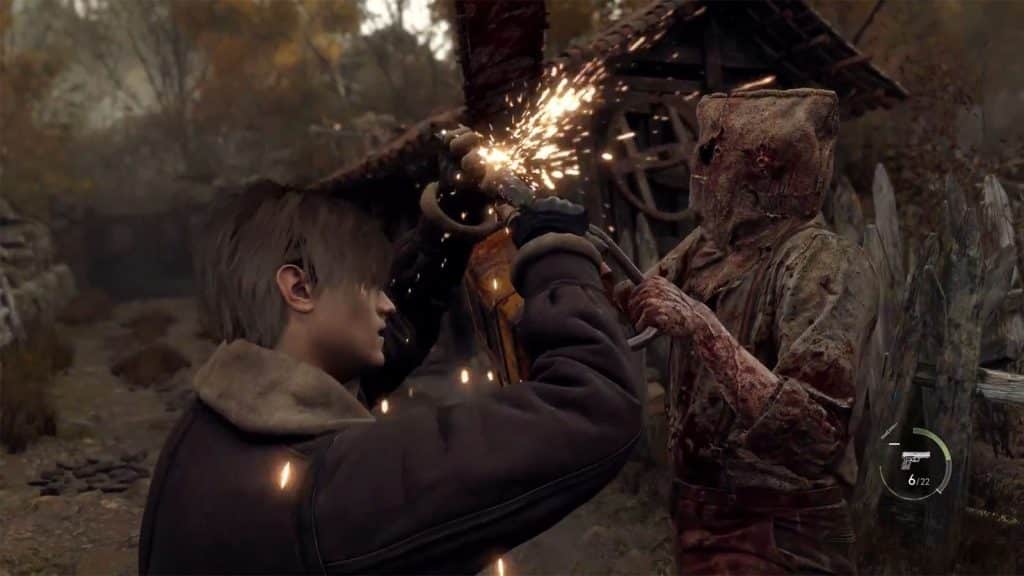 Resident Evil 4 Remake Demo Mad Chainsaw Mode cover