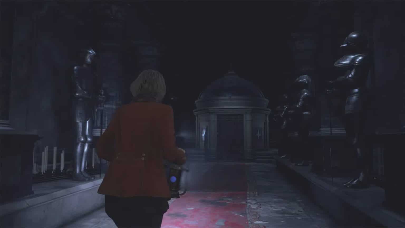 Resident Evil 4 Remake Mausoleum Lantern puzzle cover