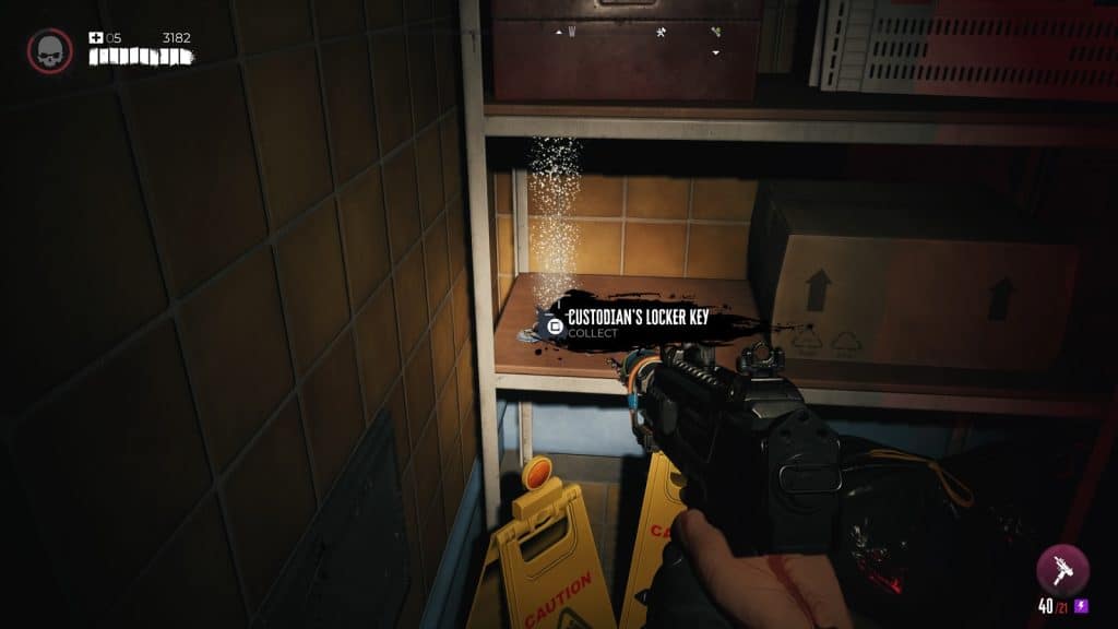 Custodian's Locker [Custodian's Locker Key] - Dead Island 2 Lockbox Locations