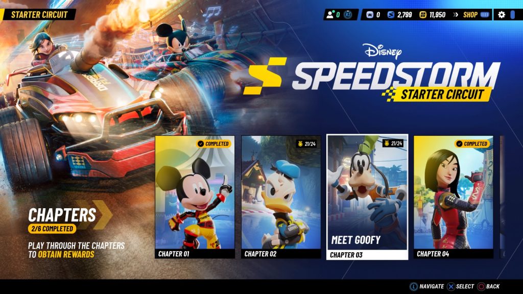 Starter Circuit - Disney Speedstorm Game Mode