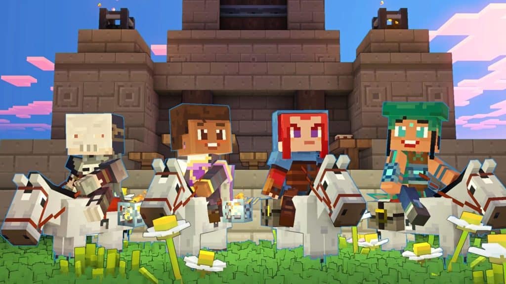 Horse - Minecraft Legends Mounts and how to unlock them