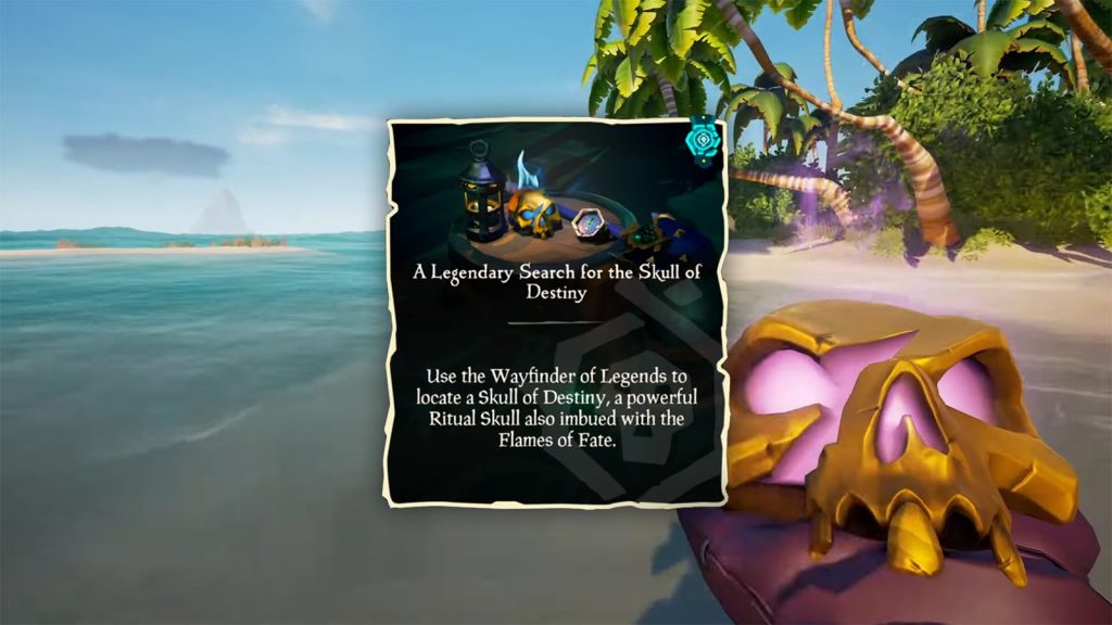 Sea of Thieves A Legendary Search for the Skull of Destiny Voyage cover