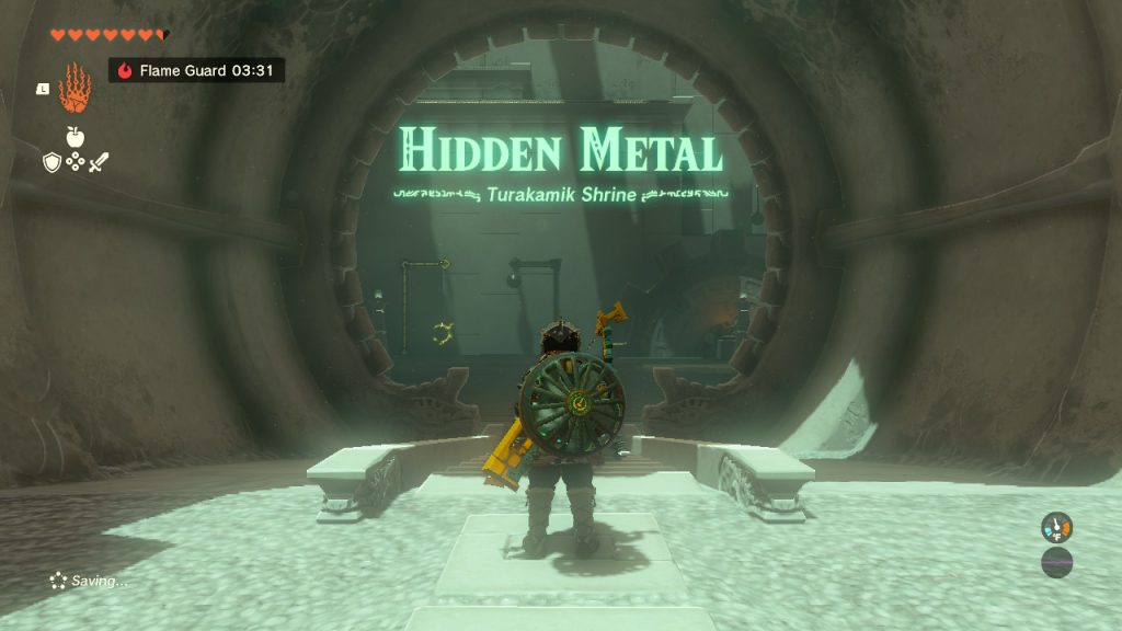 Turakamik Shrine Hidden Metal - Zelda Tears of the Kingdom