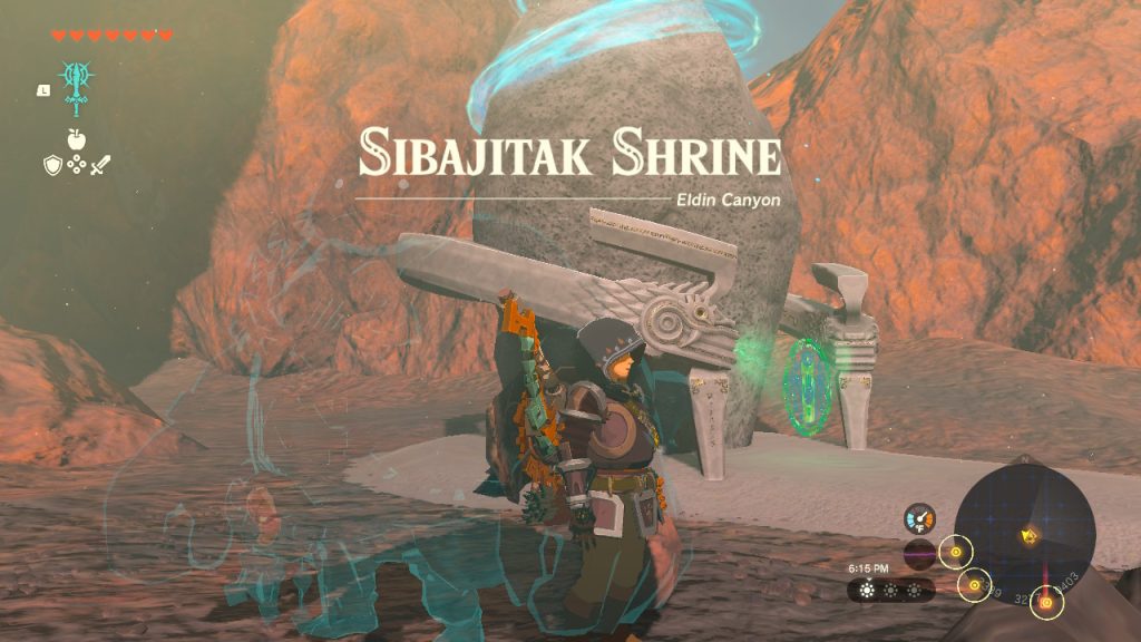 Tears of the Kingdom Sibajitak Shrine cover