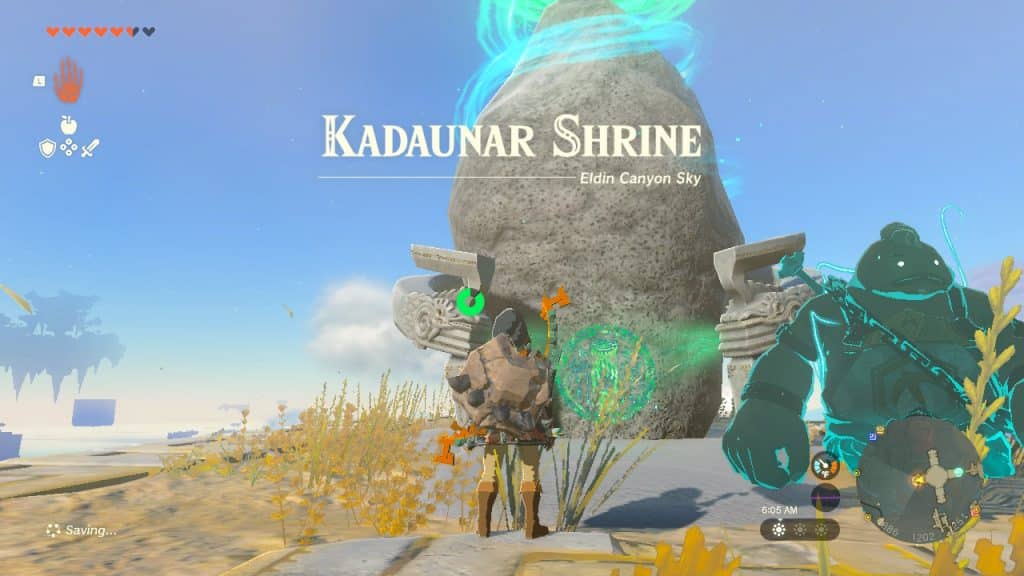 Tears of the Kingdom Kadaumar Shrine cover