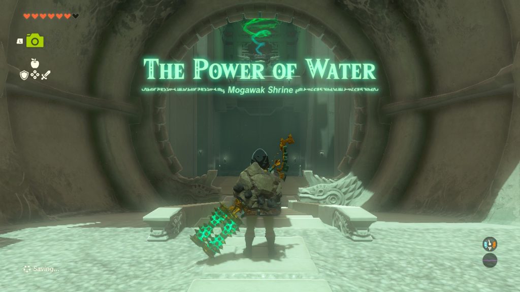 Mogawak Shrine Solution in Tears of the Kingdom - The Power of Water