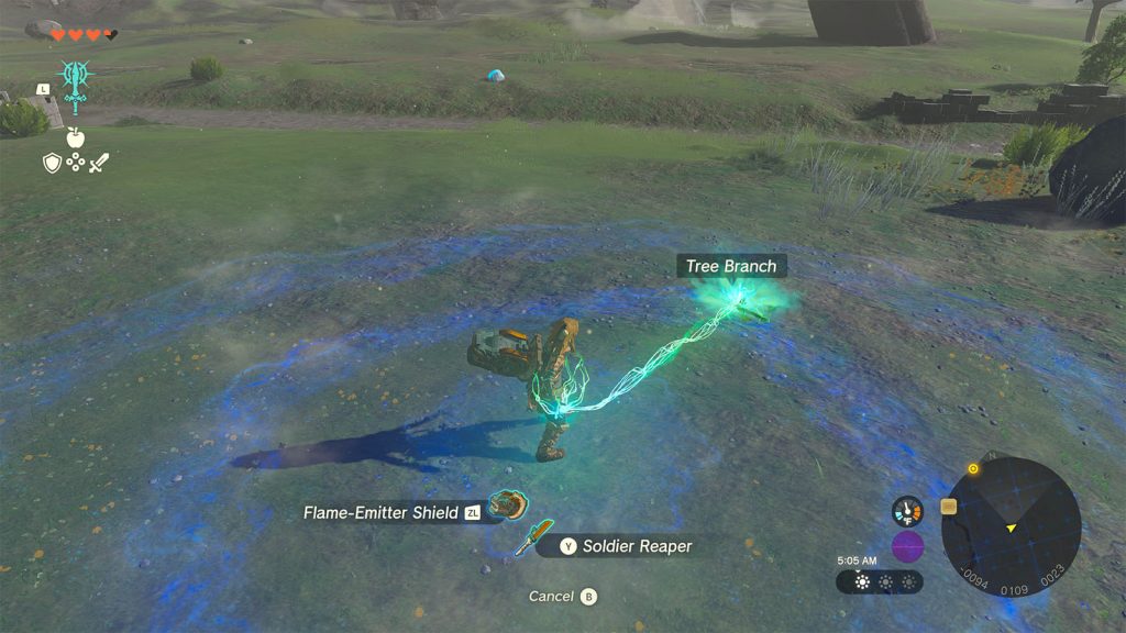 Weapon Durability with the Fuse Mechanic in The Legend of Zelda: Tears of the Kingdom