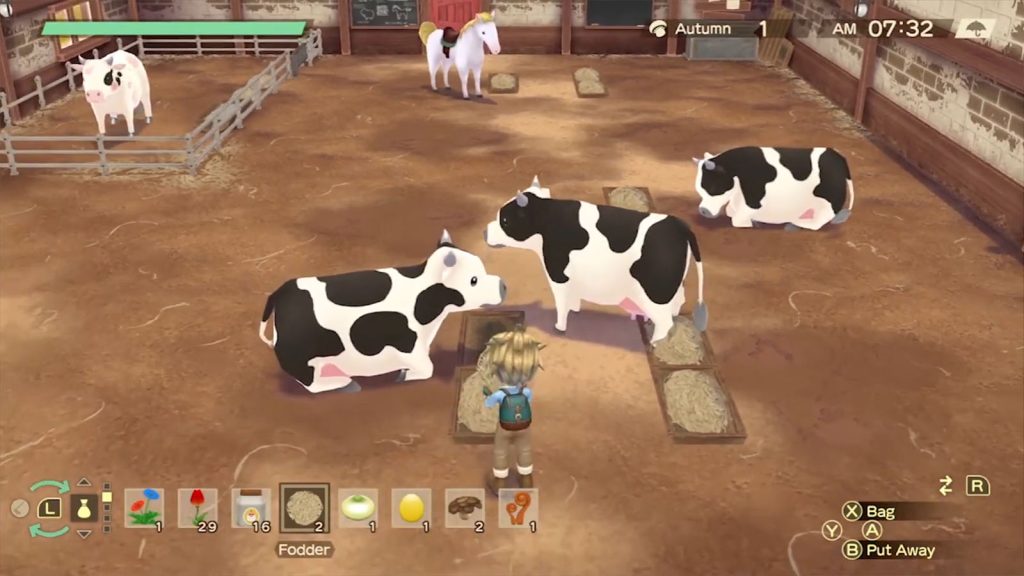 How to feed Animals - Story of Seasons: A Wonderful Life Fodder