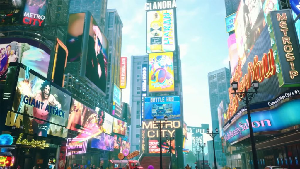 Metro City Billboards - All Street Fighter 6 Easter Eggs