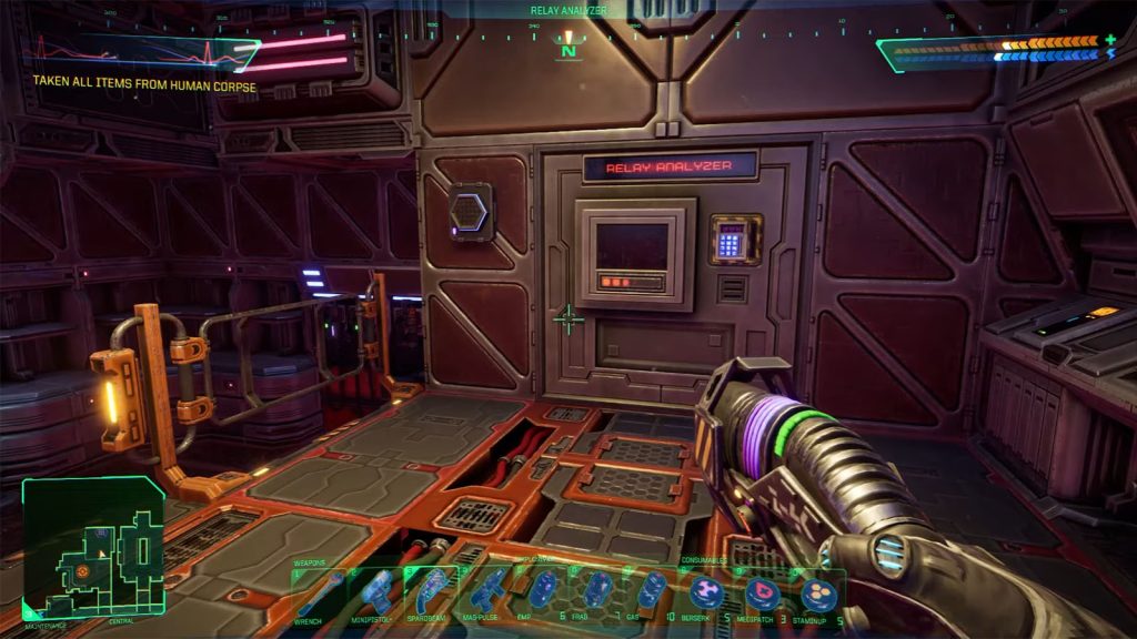 Relay Analyzer: System Shock Remake Virus Mission