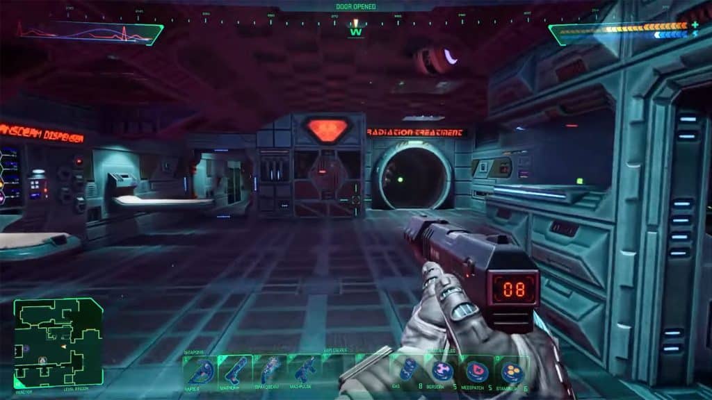 Restoration Bay - Gamma Quadrant - System Shock Remake Laser Mission Level R: Research Labs Walkthrough