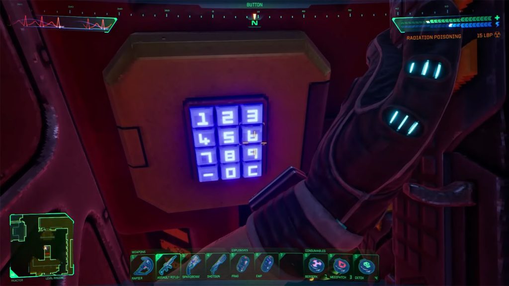 Self-Destruct Sequence - Reactor - System Shock Remake Reactor Mission Walkthrough