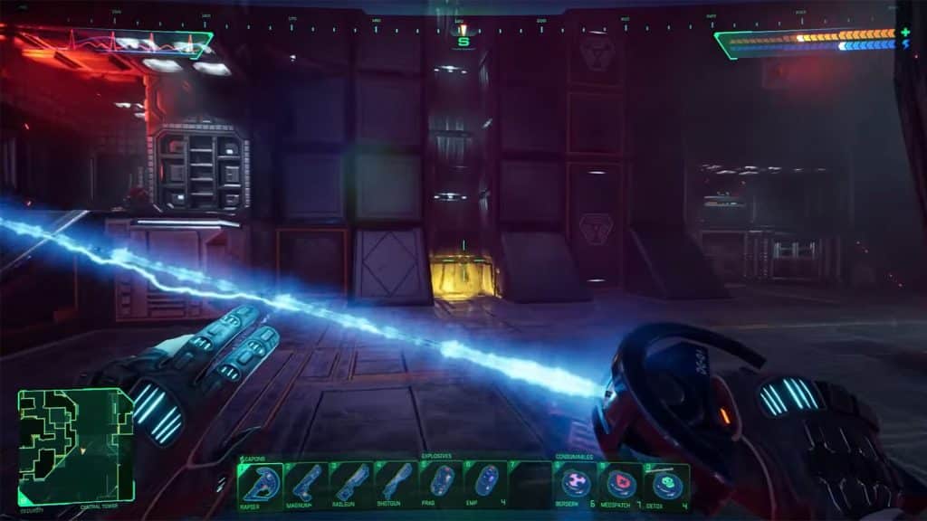 System Shock Remake Bridge Mission Level 8: Security Walkthrough