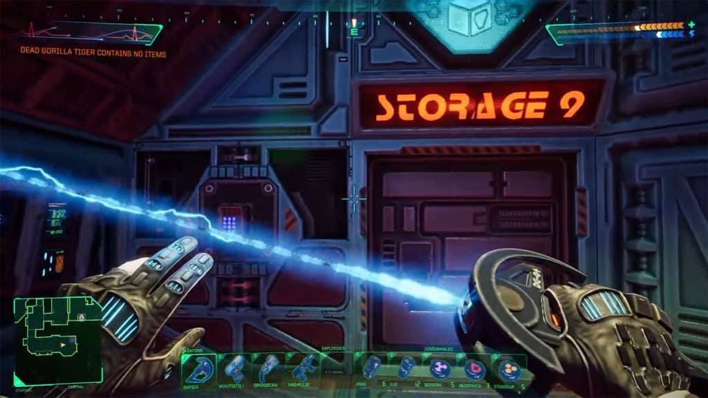 Environmental Protection - Storage 9 - System Shock Remake Virus Mission Level 4: Storage Walkthrough