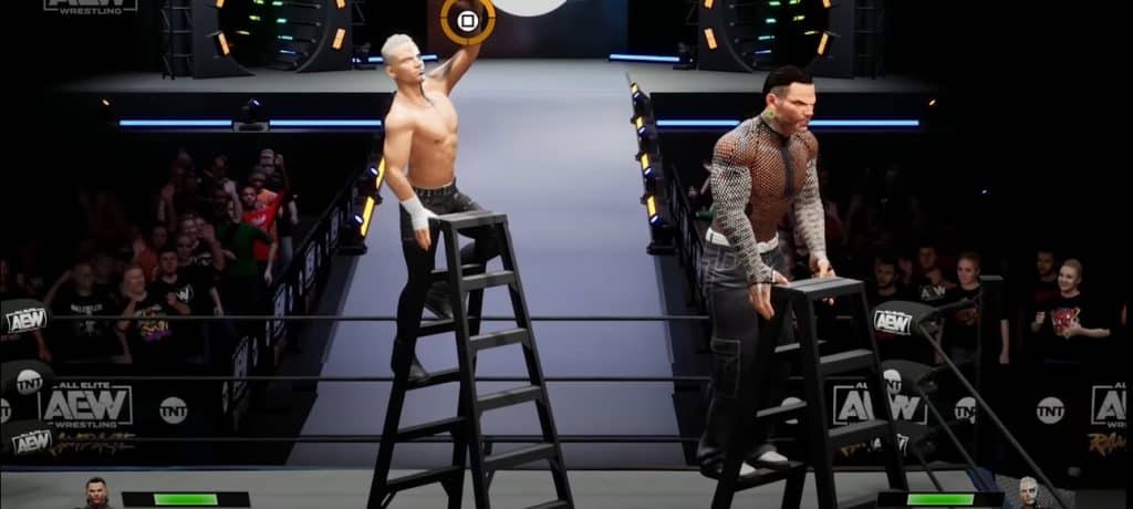 Jumping Between Ladders - AEW: Fight Forever Secrets