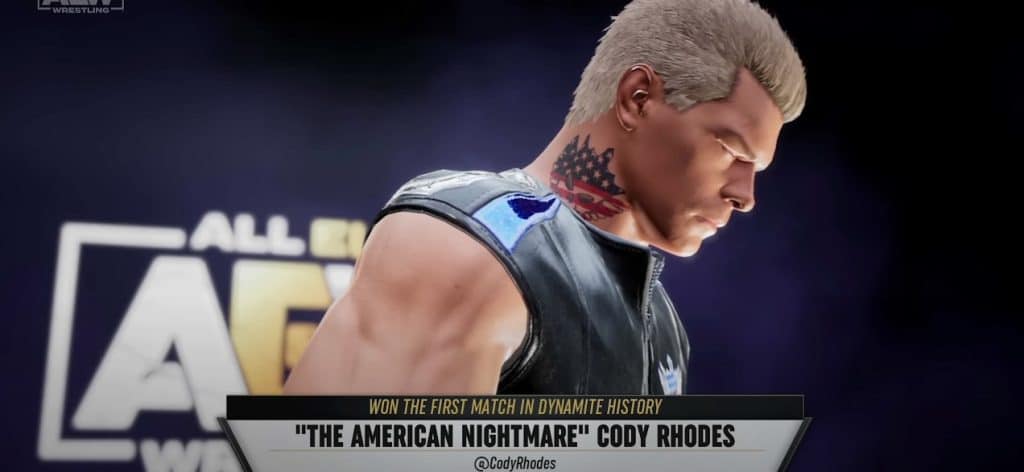 Cody Rhodes AEW: Fight Forever Hidden Character