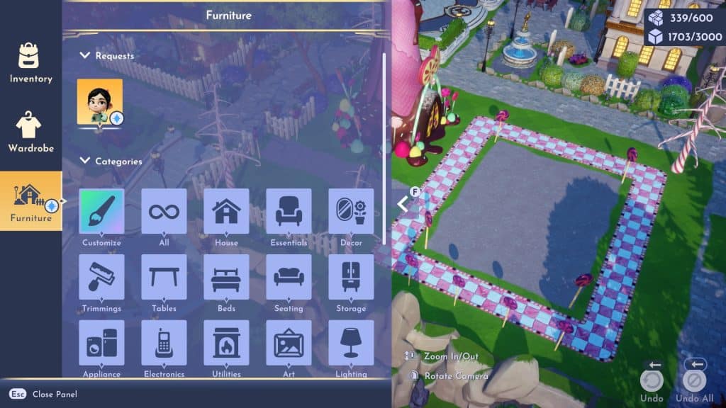 Place Candy Decorations near Vanellope's House - Extreme Biome Makeover Walkthrough (Vanellope Friendship Quest)