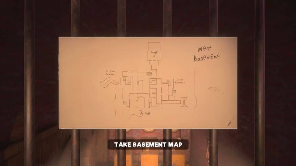 West Basement Map - My Friendly Neighborhood Part 2: Ray's Basement Walkthrough