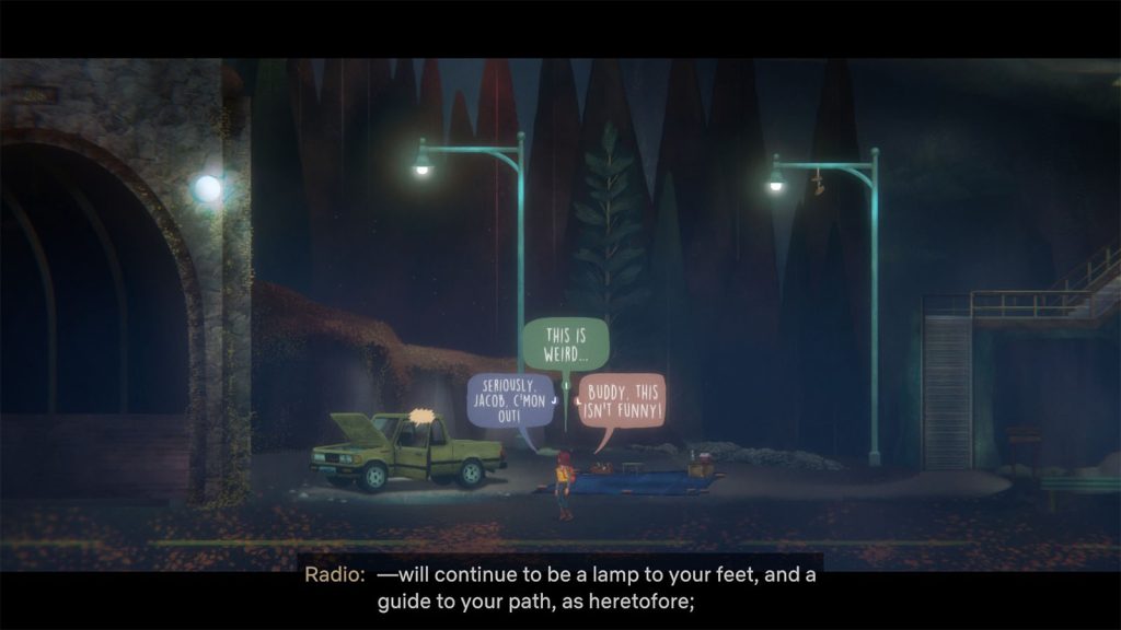 Oxenfree 2: Lost Signals - 10 PM: Go back to the Transmitter Walkthrough 1